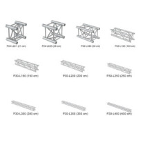 BeamZ Truss P30-CS4 traverz, fényállvány összekötő elem (4db-os szett)