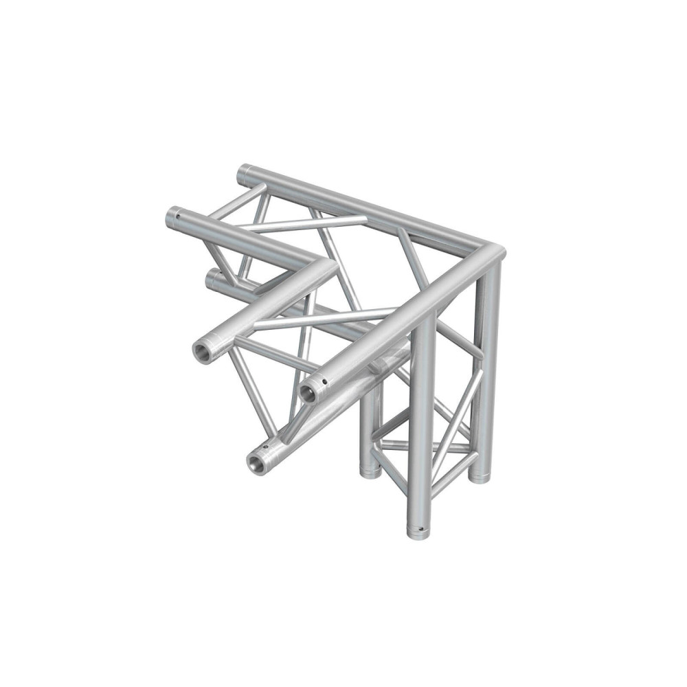 BeamZ Truss P33-C33 háromszög traverz, fényállvány, sarokelem 90°, 3 irányú, jobbos