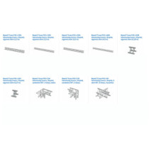 BeamZ Truss P33-L250 háromszög traverz, fényállvány, egyenes elem (2,5 m)