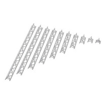 BeamZ Truss P33-L350 háromszög traverz, fényállvány, egyenes elem (3,5 m)