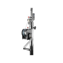 BeamZ WLS80 emelős fényállvány (35 mm) 80 kg teherbírás, 4,1 m - Csörlős