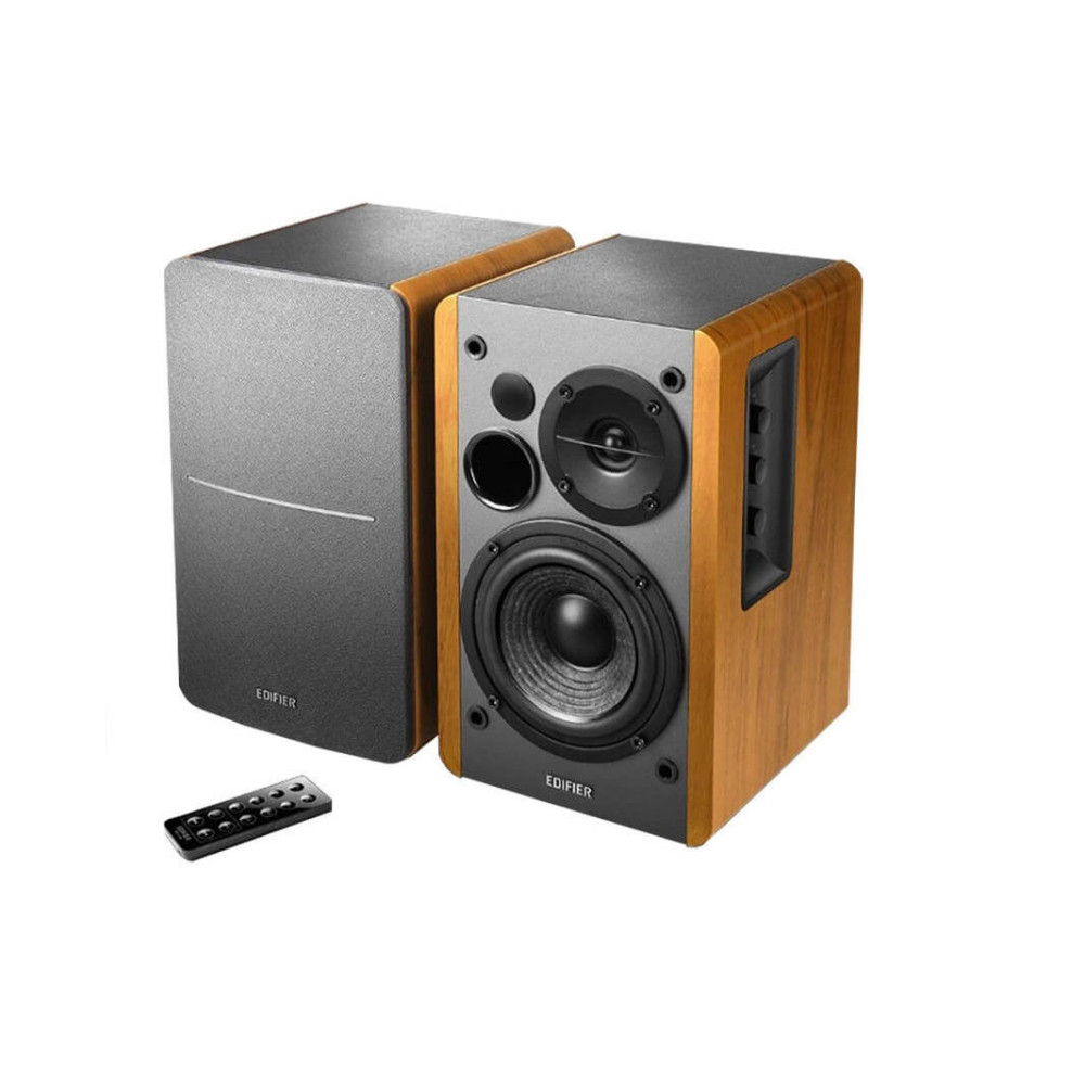 Edifier R1280DB 2.0 hangfal BARNA szín (RCA + Optika + Bluetooth)