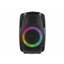 Fenton FT8LED-MK2 (8") hordozható akkumulátoros hangfal 300W mikrofonnal (BT/USB/SD)