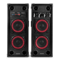 Fenton SPK-208 800W (2 x 8") aktív + passzív hangfal szett (MP3 + BLUETOOTH)
