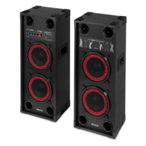 Fenton SPK-208 800W (2 x 8") aktív + passzív hangfal szett (MP3 + BLUETOOTH)