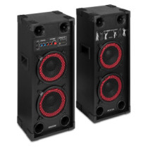 Fenton SPK-208 800W (2 x 8") aktív + passzív hangfal szett (MP3 + BLUETOOTH)