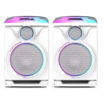 Fenton Track 2.0 Bluetooth party hangfal + LED fény - Fehér