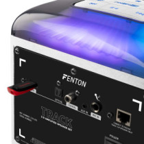 Fenton Track 2.0 Bluetooth party hangfal + LED fény - Fehér
