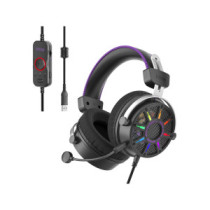 Fifine H19 Professzionális stúdió/gamer 7.1 fejhallgató + mikrofon [USB-A](fekete)