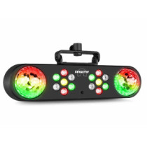 Fuzzix Allstar2 LED Party lámpa, 14 RGB LED, 2db discogömb