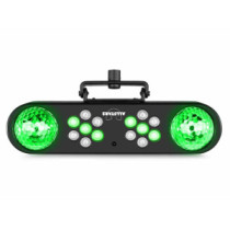 Fuzzix Allstar2 LED Party lámpa, 14 RGB LED, 2db discogömb