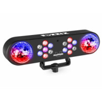 Fuzzix Allstar2 LED Party lámpa, 14 RGB LED, 2db discogömb