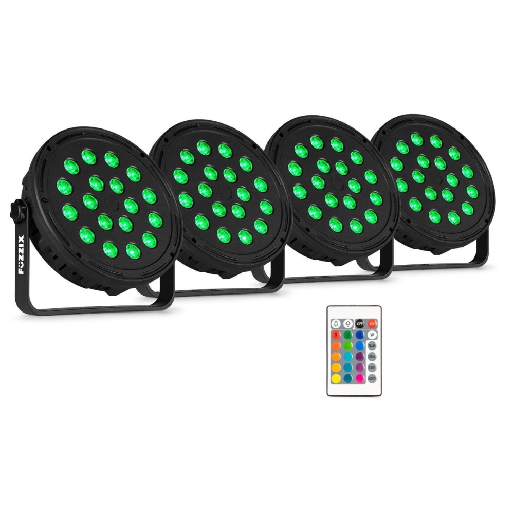 Fuzzix Comet M16 (16 X 1W) RGB party PAR lámpa szett
