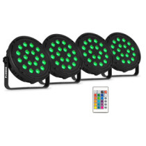 Fuzzix Comet M16 (16 X 1W) RGB party PAR lámpa szett