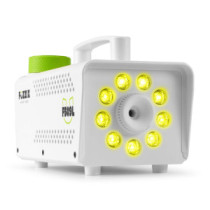 Fuzzix F509LW füstgép 9 leddel RGB (500W) - FEHÉR színű