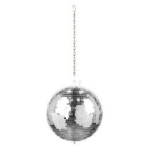 Fuzzix MB30ML Diszkógömb, tükörgömb + Motor + LED (30 cm)