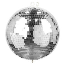 Fuzzix MB30ML Diszkógömb, tükörgömb + Motor + LED (30 cm)