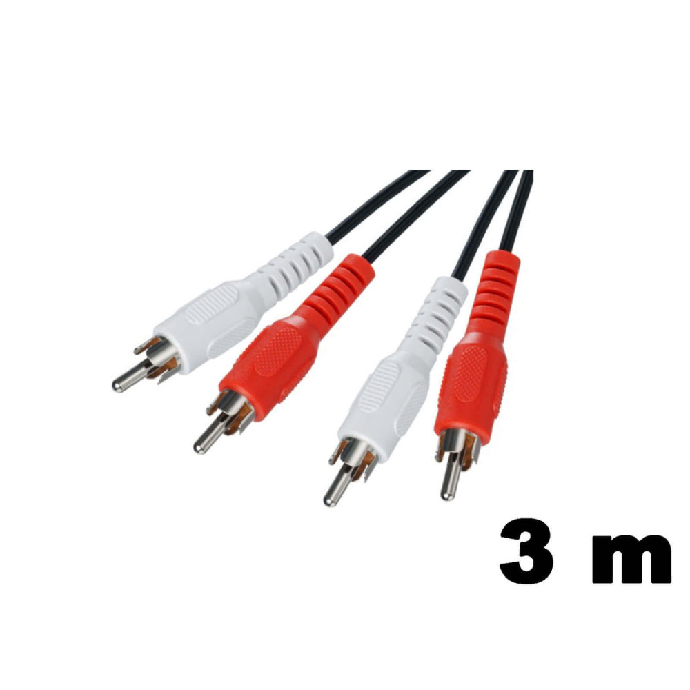 Thunder SC94-3 sztereo jelkábel (RCA - RCA) - (3 m)