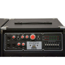 ReVoLuTioN DPX-10-MT 2x600W (10") aktív karaoke hangfal (MP3 + Bluetooth) + Állványhüvely