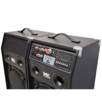 ReVoLuTioN DPX-10-MT 2x600W (10") aktív karaoke hangfal (MP3 + Bluetooth) + Állványhüvely