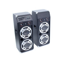 ReVoLuTioN DPX-210 2x800W (2x 10") aktív karaoke hangfal (FM + MP3 + Bluetooth)