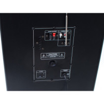 ReVoLuTioN DPX-210-LED 2x800W (2x 10") aktív karaoke hangfal (FM + MP3 + Bluetooth)