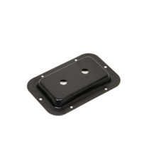 Thunder MTP-136J fém csatlakozó tálca, 2x 6,3 mm Jack furat (13,6x9 cm)