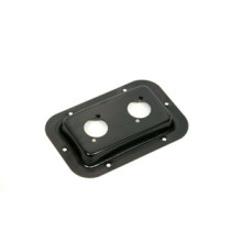 Thunder MTP-136S fém csatlakozó tálca, 2x Speakon furat (13,6x9 cm)