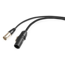 PD Connex CX07-2m DMX/FÉNY Jel&Táp Hosszabbító Kombikábel (XLR + PowerCon)