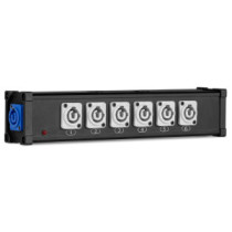 PD Connex PSB27 PowerCon Splitter, tápcsatlakozó elosztó (1 be/7 ki)