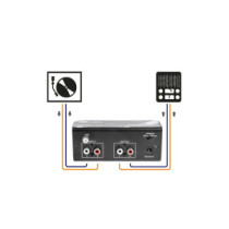 Power Dynamic PDX010 lemezjátszó előerősítő (RIAA korrektor)
