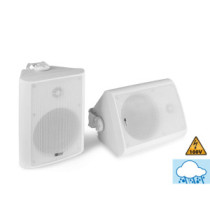 Power Dynamics BC65W (6,5") Fali hangfal szett 2x45/150W, 8 Ohm/100V - fehér