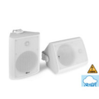 Power Dynamics BC65W (6,5") Fali hangfal szett 2x45/150W, 8 Ohm/100V - fehér