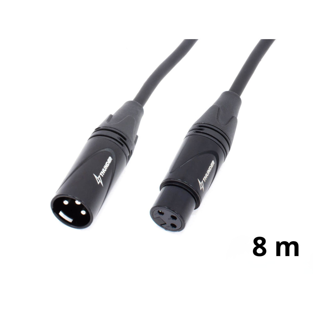 Thunder CX100-8 DMX kábel (XLR mama - XLR papa) - (8 m)