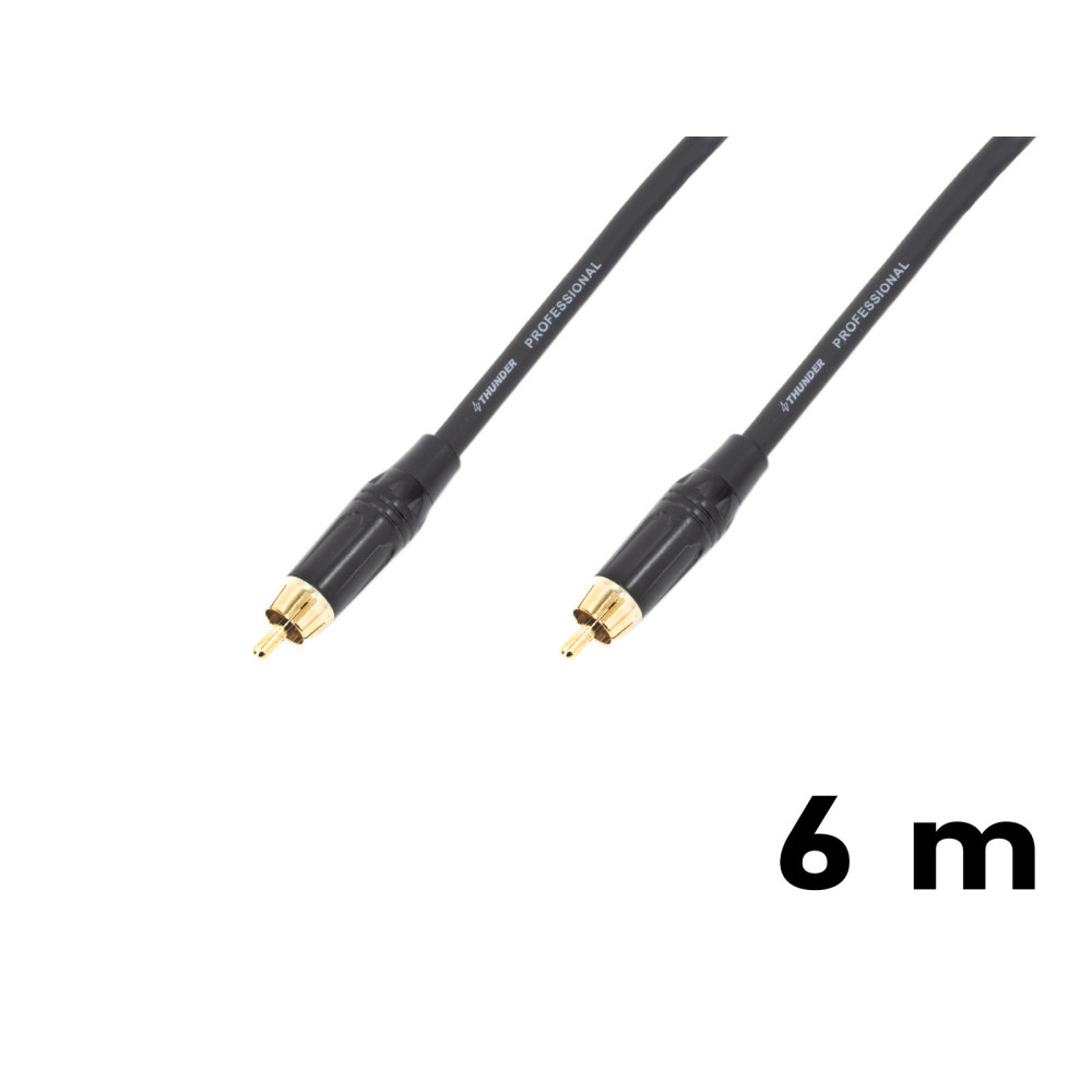 Thunder GX96-6m jelkábel (RCA - RCA)