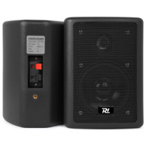 Power Dynamics ODS-40B (4") 2 utas fali hangfal szett 2x75W, 8 Ohm - fekete