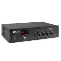 Power Dynamics PDM45 100V erősítő (45W) Mikrofon + Jel bemenet (MP3 + Bluetooth + FM)