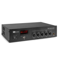 Power Dynamics PDM25 100V erősítő (25W) Mikrofon + Jel bemenet (MP3 + Bluetoot + FM)