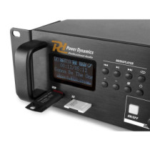 Power Dynamics PDV120MP3 5 csatornás / 4 zónás 100V erősítő (120W) + Bluetooth + FM