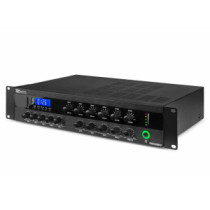 Power Dynamics PDW360MP3 PA Keverő - erősítő , 360W/100V, 6 zóna, Bluetooth, USB, SD, FM