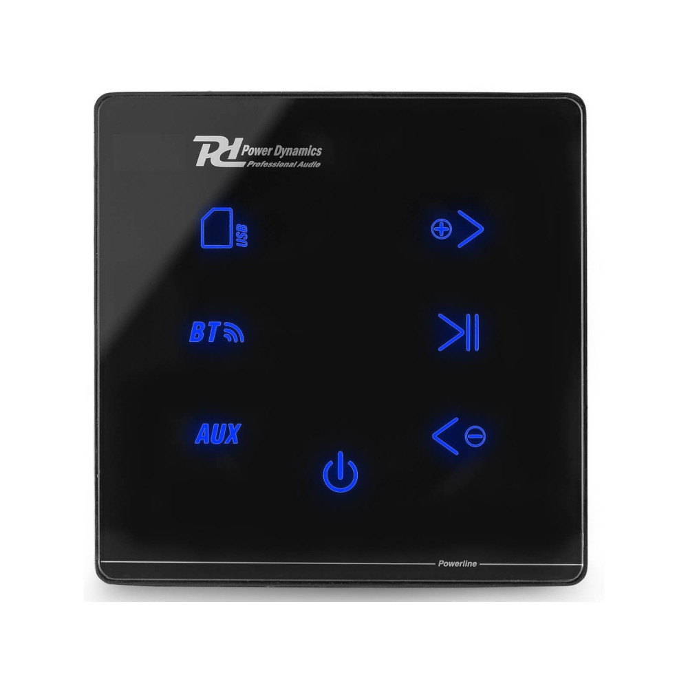 Power Dynamics Powerline A100B falba építhető erősítő USB/Bluetooth (4x20W)