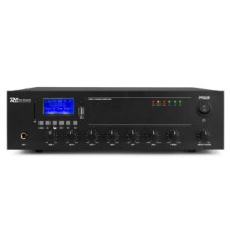 Power Dynamics PPA30 100V erősítő (30W) 2x Mikrofon + 2x Jel bemenet (MP3 + Bluetooth)