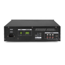 Power Dynamics PPA30 100V erősítő (30W) 2x Mikrofon + 2x Jel bemenet (MP3 + Bluetooth)
