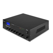 Power Dynamics PPA50 100V erősítő (50W) 2x Mikrofon + 2x Jel bemenet (MP3 + Bluetooth)