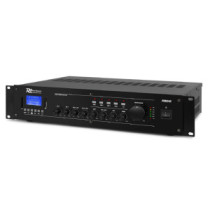 Power Dynamics PRM240, 100V erősítő (240W) 6 csatornás / 4 zónás, (MP3 + Bluetooth)