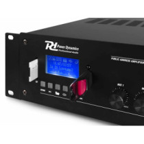 Power Dynamics PRM240, 100V erősítő (240W) 6 csatornás / 4 zónás, (MP3 + Bluetooth)