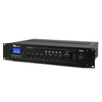 Power Dynamics PRM360, 100V erősítő (360W) 6 csatornás / 4 zónás, (MP3 + Bluetooth)