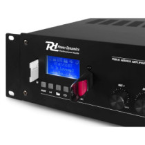 Power Dynamics PRM360, 100V erősítő (360W) 6 csatornás / 4 zónás, (MP3 + Bluetooth)