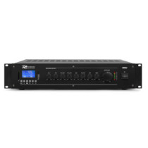 Power Dynamics PRM60, 100V erősítő (60W) 6 csatornás / 1 zónás, (MP3 + Bluetooth)