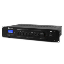 Power Dynamics PRM60, 100V erősítő (60W) 6 csatornás / 1 zónás, (MP3 + Bluetooth)